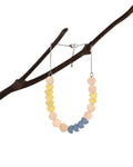 Bjorn yellow moy handmade short necklace choker