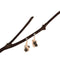 2021 natural zinia handmade beads dangling wood earrings